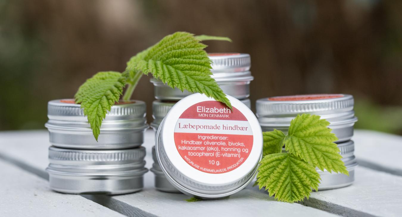 Raspberry lip balm products